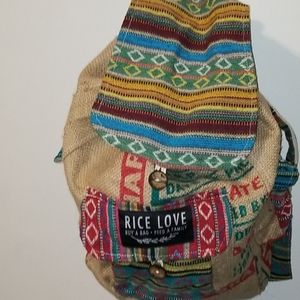 Rice Love Boho Backpack